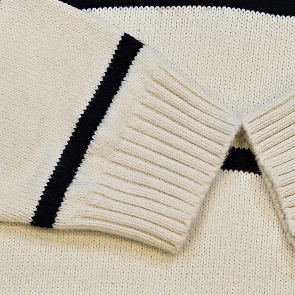 Polo Ralph Lauren Mens XL 1/4 Zip‎ Knit Sweater Embroidered Logo Mock Collar